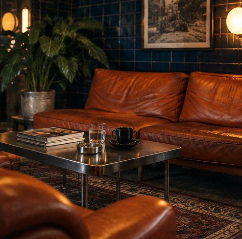 Concept visual: The lounge at AFTERHOURS